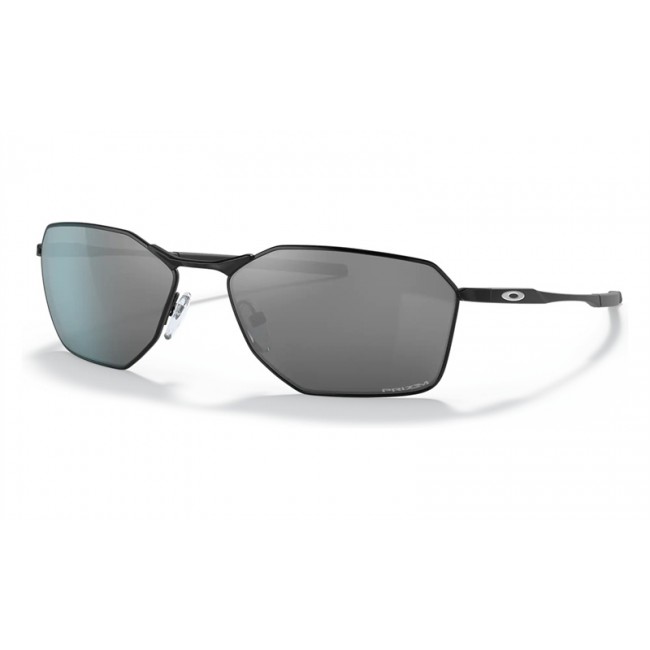 Oakley Savitar Sunglasses Satin Black Frame Prizm Black Lens