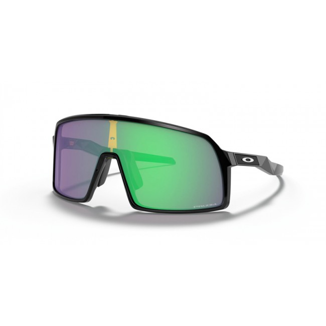 Oakley Sutro S Sunglasses Polished Black Frame Prizm Jade Lens