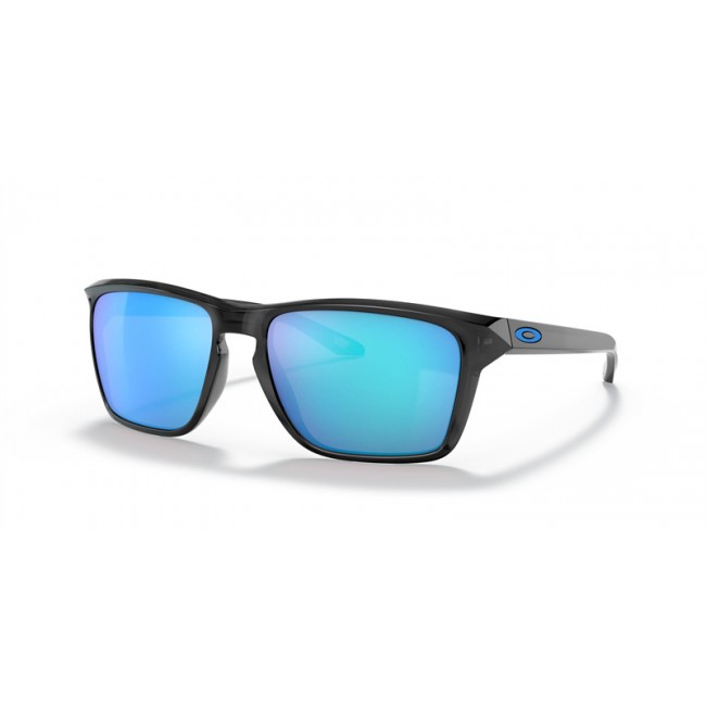 Oakley Sylas Sunglasses Black Ink Frame Sapphire Iridium Lens