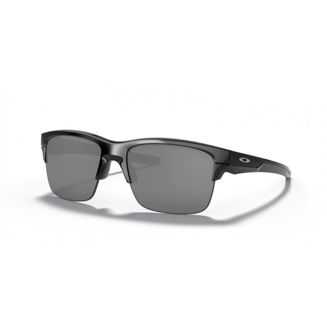 Oakley Thinlink Sunglasses Polished Black Frame Black Iridium Lens