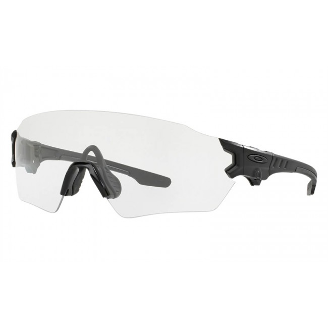 Oakley Tombstone Sunglasses Matte Black Frame Clear Lens
