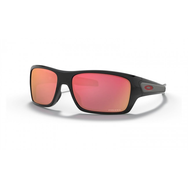 Oakley Turbine Prizm Snow Collection Sunglasses Polished Black Frame Prizm Snow Torch Lens