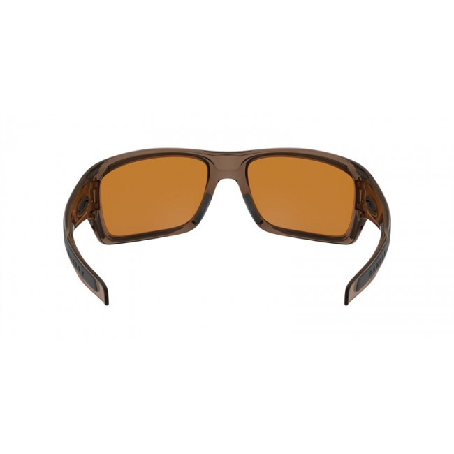 Oakley Turbine Sunglasses Brown Smoke Frame Dark Bronze Lens