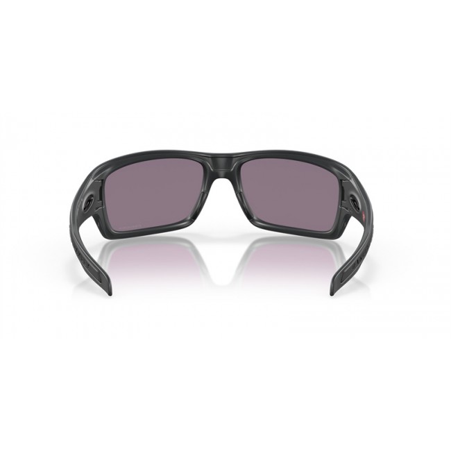Oakley Turbine Sunglasses Matte Carbon Frame Prizm Grey Lens