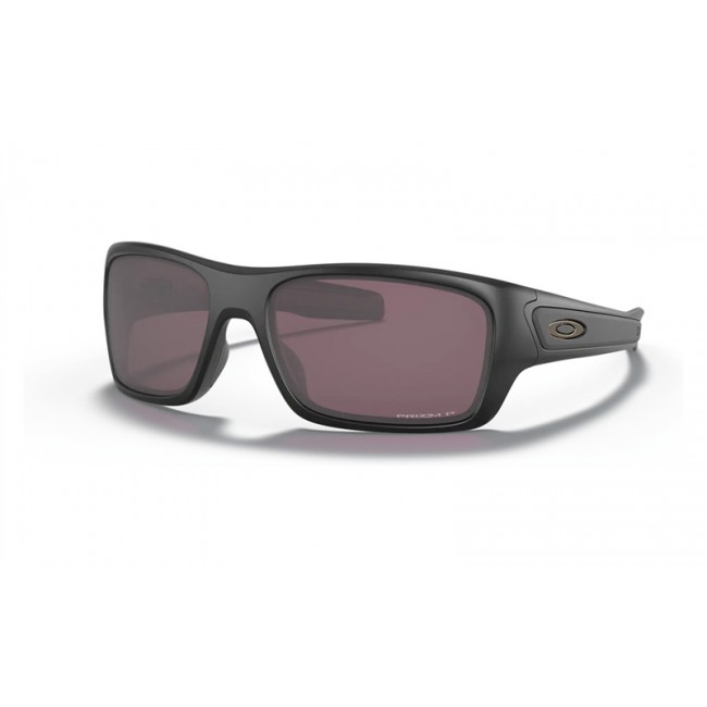 Oakley Turbine Xs Youth Fit Sunglasses Matte Black Frame Prizm Daily Polarized Lens