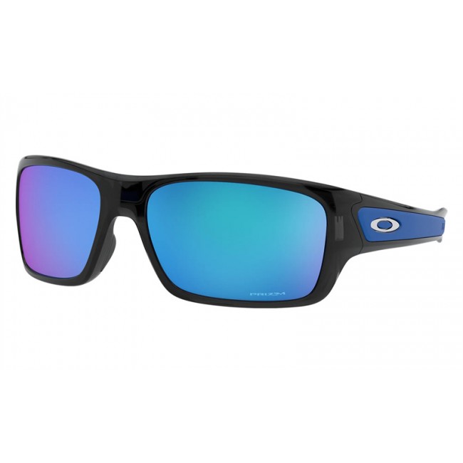 Oakley Turbine Xs Youth Fit Sunglasses Black Ink Frame Prizm Sapphire Lens