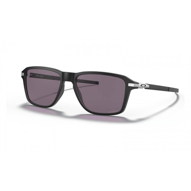 Oakley Wheel House Sunglasses Satin Black Frame Prizm Grey Lens