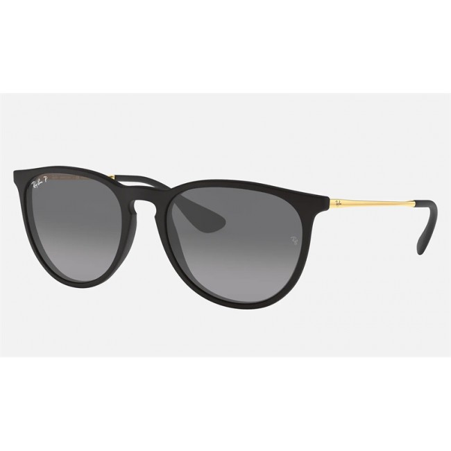 Ray Ban Erika Collection RB3016 Sunglasses Grey Gradient Black