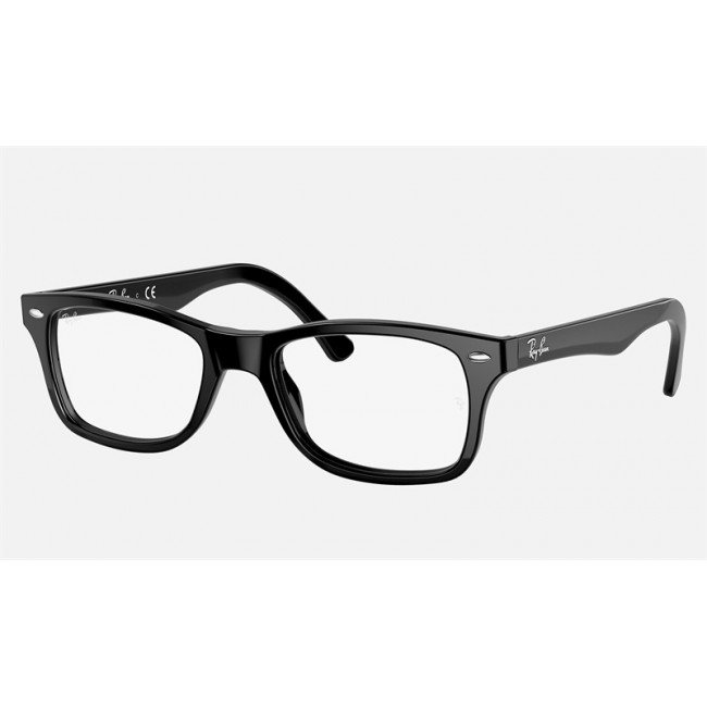 Ray Ban The Timeless RB5228 Sunglasses Demo Lens + Black Frame Clear Lens