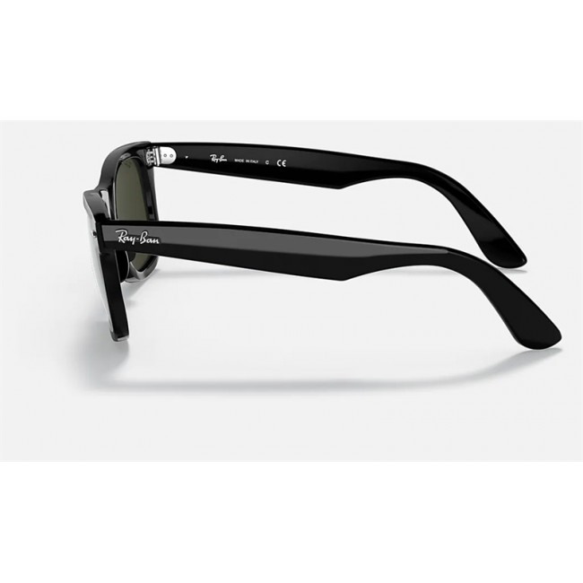 Ray Ban Wayfarer X Save The Children RB4340 Sunglasses Black Frame Silver Lens